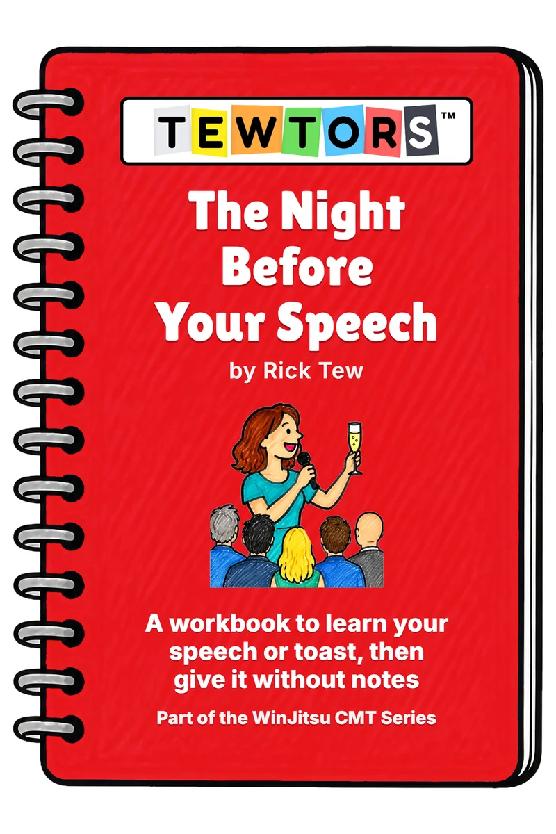 The Night Before Your Speech workbook cover